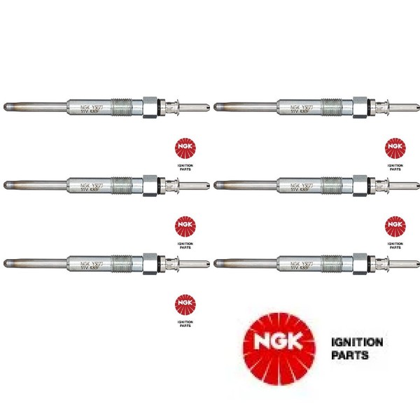 6X GlüHkerze NGK 2691 FüR BMW FüR Mg FüR Opel FüR Rover FüR Land Rover-image