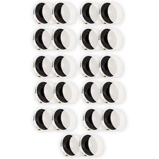 Theater Solutions TSQ670 Flush Mount 70 Volt Speakers with 6.5" Woofers 11 Pairs