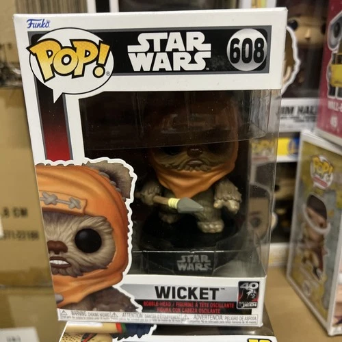 Funko Pop! Star Wars: Return of the Jedi 40th Anniversary WICKET #608