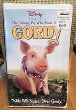 Gordy VHS 1995 Family Adventure Walt Disney Home Video New Sealed