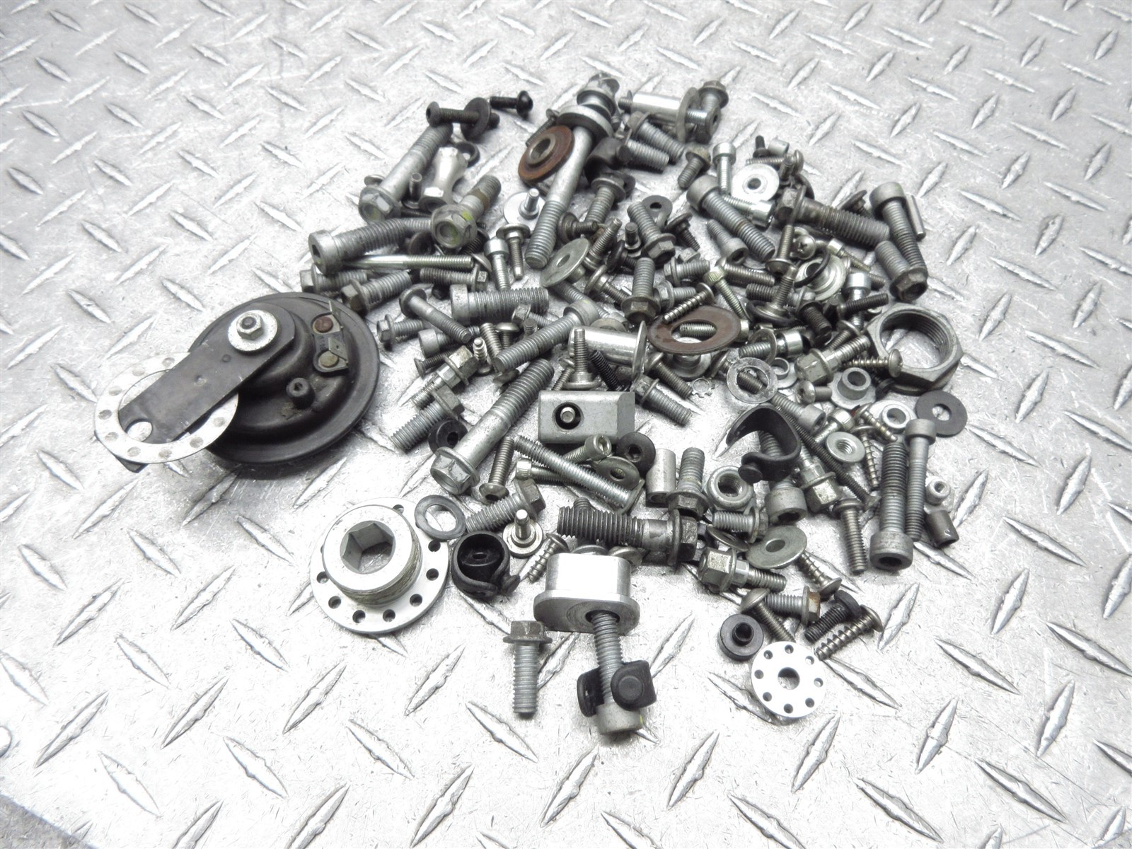 2010 09-10 Aprilia RSV4R Hardware Lot Nuts Bolts Screws Horn Misc Etc OEM