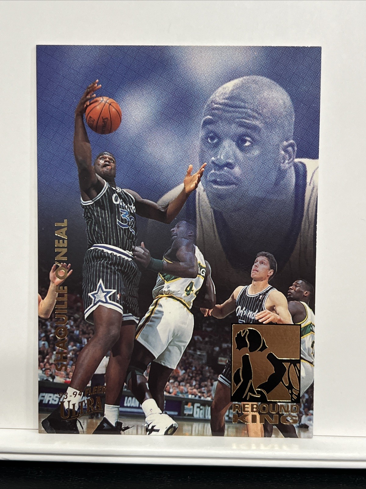1993-94 Fleer Ultra - Rebound Kings Shaquille O'Neal #9