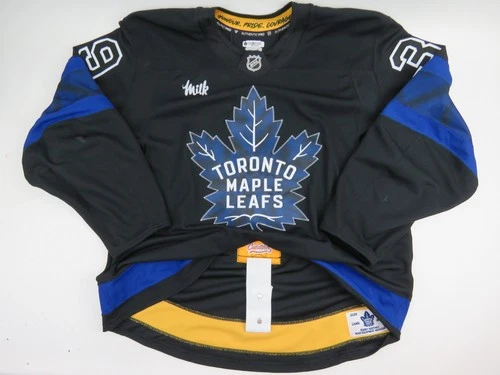 Game Worn Fanatics Toronto Maple Leafs Flipside Next Gen Hockey Jersey MINTEN