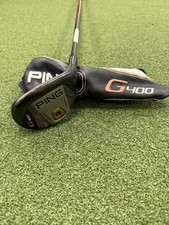 MENS PING G400 HYBRID. RIGHT HANDED. 5 26 DEGREE. SENIOR GRAPHITE SHAFT
