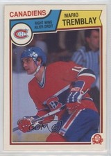 1983-84 O-Pee-Chee Mario Tremblay #199 0a4