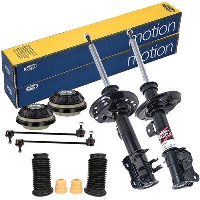 2x MAGNETI MARELLI Stoßdämpfer Domlager Stabi Vorne für GRANDE PUNTO EVO CORSA D