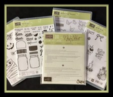 Stampin' Up JAR OF LOVE, CHEER, HAUNTS, SHARING  DIES 4 complete sets