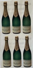 CHAMPAGNE BOTTLE Sticky Pix Stickers 6pc Paper House  Party  Celebrate  Adults  