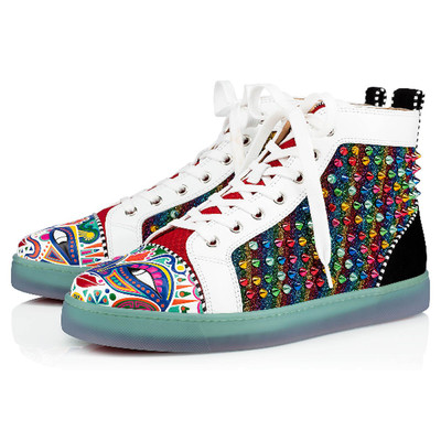 red high top louboutin