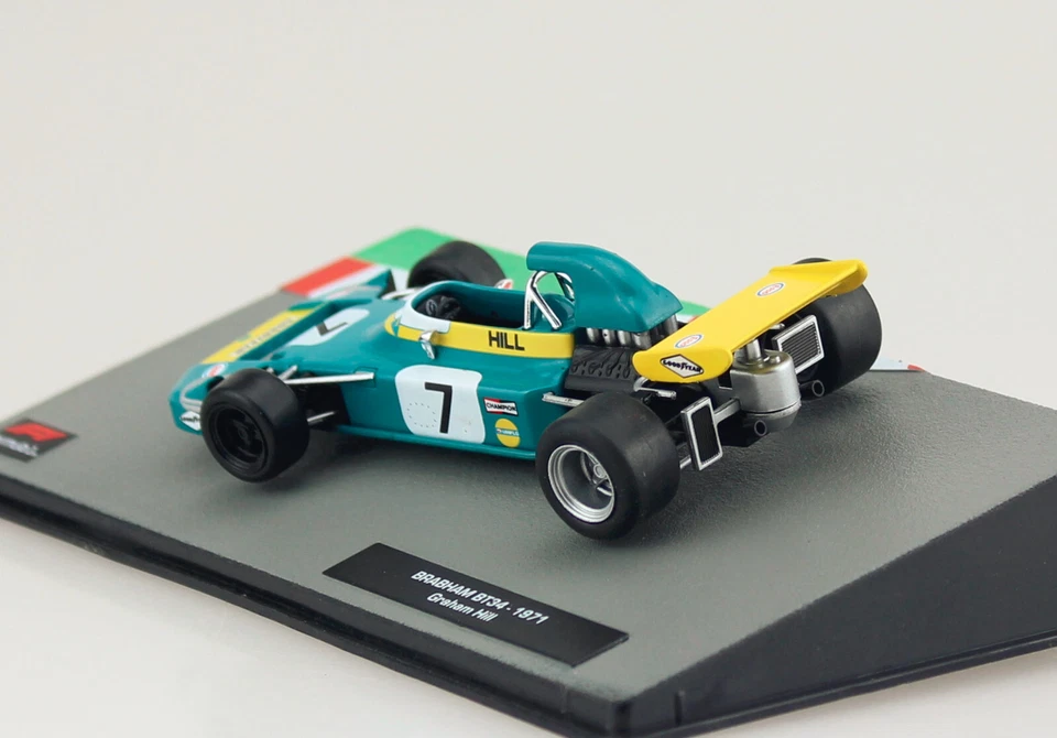 Brabham BT34 Graham Hill 1971 #7 Formel 1 1:43 Atlas Modellauto - Bild 2 von 3