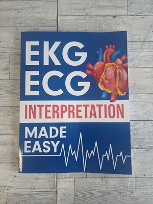 EKG ECG Interpretation Made Easy by Nedu (2021, Trade Paperback)