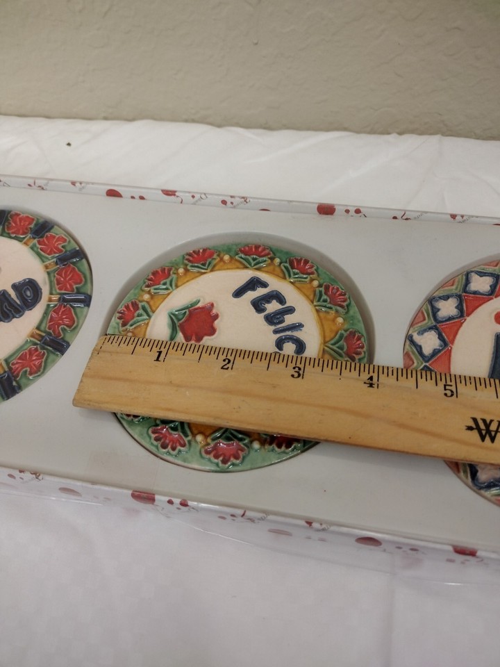 Dillards Trimmings Vintage Christmas Ornaments Spanish Feliz Navidad