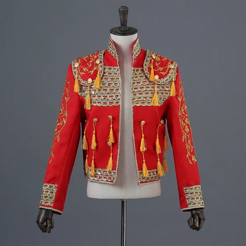 Mens Spanish Bullfighter Matador Outfit Fermin Suit Jacket Pant Cosplay Costume - Bild 36 von 40