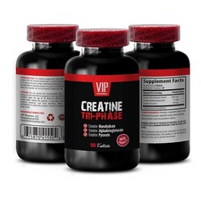 creatine tablets - Creatine Tri-Phase - energy boosting Monohydrate pills 1B