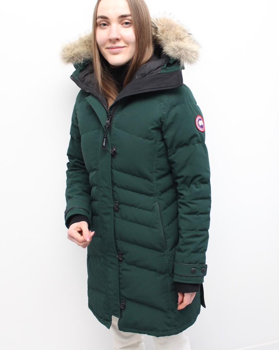 Goose Down Jacket Women's Parka Coats With Fur Hood LL Bean