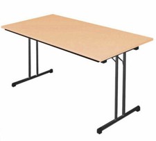 350491 KLAPPTISCH Besprechungstisch Kantinentisch Verkaufstisch 120x80 "NEU" 