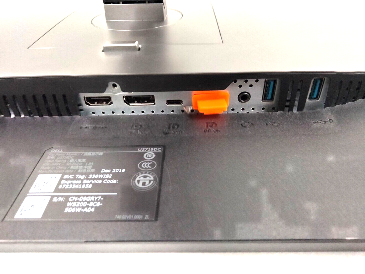 Dell U2719DC UltraSharp 27 Dell U2719DC UltraSharp 27