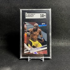 ANDERSON SILVA 2017 Topps Chrome UFC #12 Red Refractor /5 SGC 10 GEM MINT Pop 1