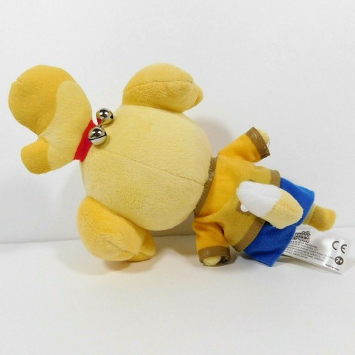 Animal Crossing Isabelle 9" Plush Stuffed Smiling Animal Nintendo 2015 Stuffed - Picture 7 of 9