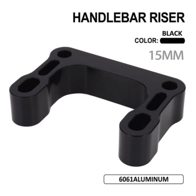 For Surron Lightbee S/X/L1E Motorcycle Handlebar Height Riser Aluminum New 15mm