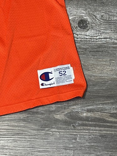 Vintage 90's Made In USA Champion NCAA Miami Hurricanes #1 Football Jersey 52 - Picture 5 of 6