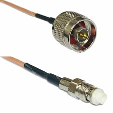 USA-CA RG316 N MALE to FME FEMALE Coaxial RF Pigtail Cable