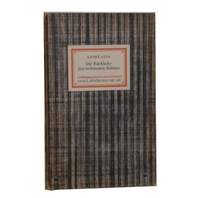 André Gide ''Die Rückkehr des verlorenen Sohnes'' ,  Insel Bücherei Nr. 143, 1949