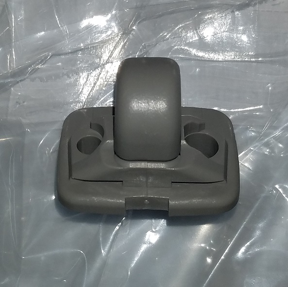 2009 to 2012 Audi Q5 Genuine Factory Sun Visor Clip LIGHT GRAY