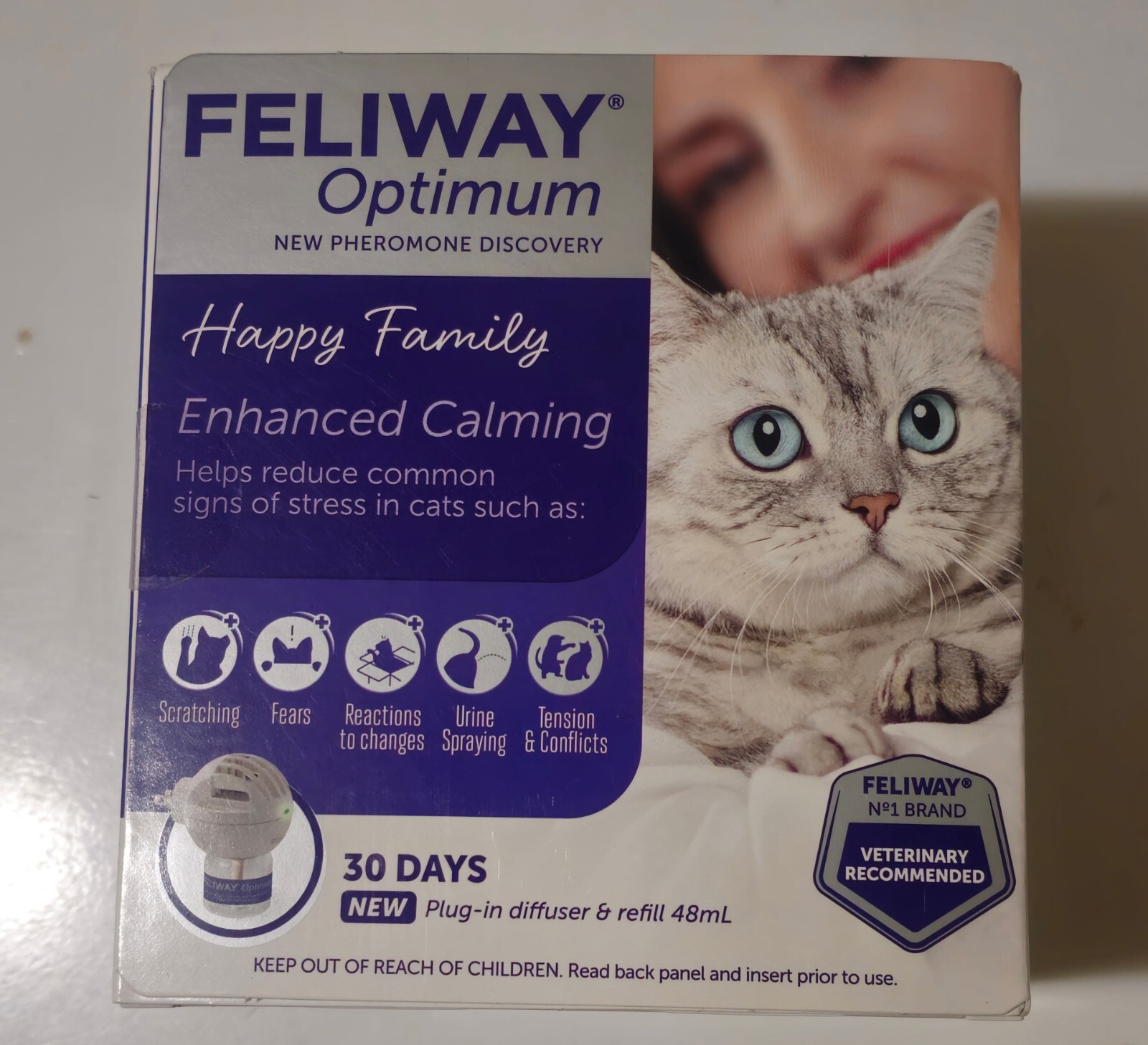 Feliway Optimum Electric Diffuser STARTER KIT