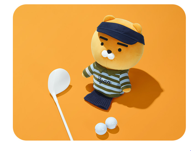 【未使用】 KAKAO FRIENDS GOLF HUG RYAN ライアン Kakao Friends Golf GOING GOING Driver Cover Ryan | eBay