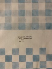 NEW Checks and Gingham 3/4" checks STENCILED INTERIORS Wall decor stencil
