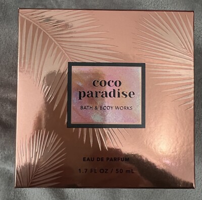Bath & Body Works Coco Paradise 1.7oz EAU de parfum EDP perfume Discontinued