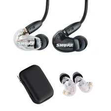 Shure SE215-CL Professional In Ear Live Sound Monitoring Headphones Earbuds