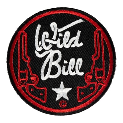 Wild Bill Script Dual Red Guns Patch, South Dakota Patches