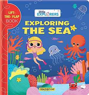 Little Explorers: Exploring the Sea: (A Lift the Flap Book) - Board book - Good