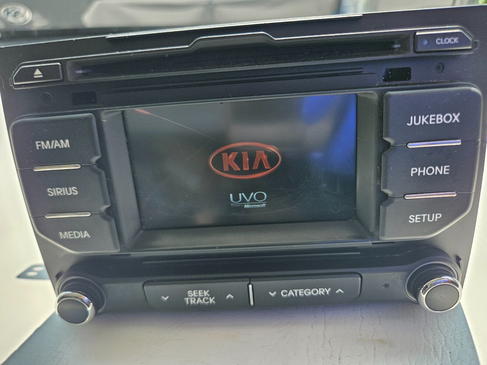 2013-2015 KIA OEM RIO FRONT CD PLAYER MEDIA RADIO STEREO HEADUNIT 96160-1W005CA