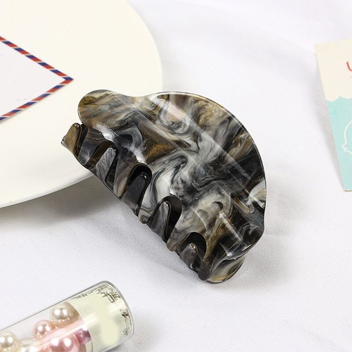 Women Candy Color Acrylic Hair Claws Crab Clamp Hair Clips Hair Accessories Gift - Picture 13 of 26