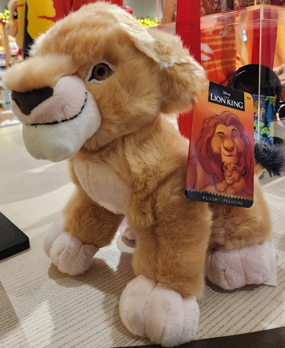 Disney Parks The Lion KIng MUFASA Movie Plush New 2024