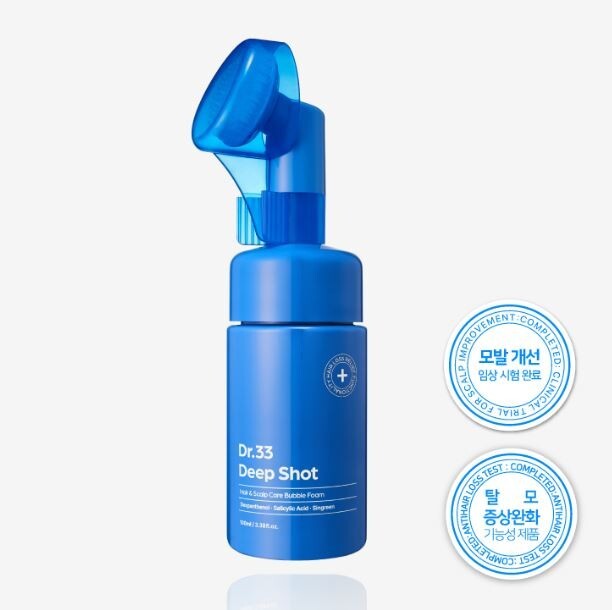 Seapuri Dr.33 Deep Shot Hair&Scalp Care Bubble Foam 100ml