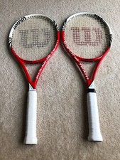 2 Wilson BLX Six One Team 95 4 1/2 Rackets 4289-1,2 New