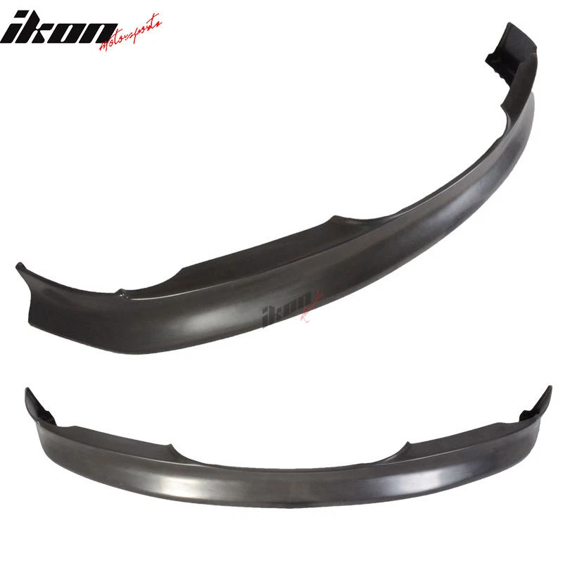Fits 05-08 BMW E90 3-Series Front Bumper Lip IKON Style Spoiler PU Splitter Kit - Image 3 of 4