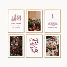 Christmas / Winter Instant Download Printable Digital Wall Art