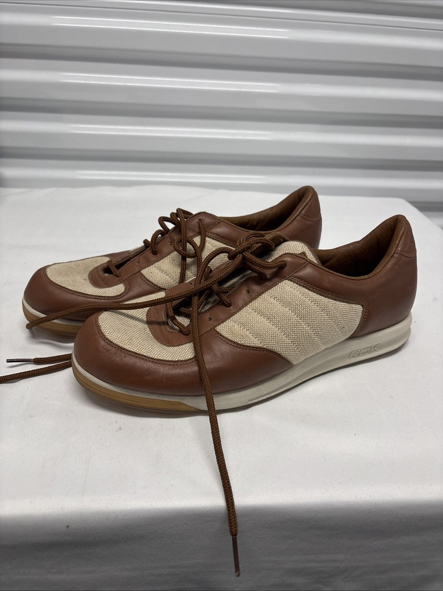 Reebok S Carter Collection SZ 12 Jay Z BROWN/TAN Faux-Leather Shoe
