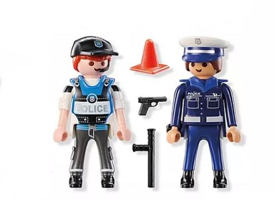 Playmobil Action Heroes Set 71730 Four Police Agents Figures
