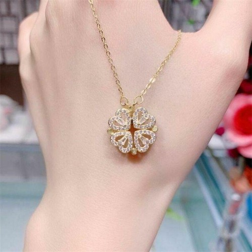 Fashion Heart Magnet Pendant Women 