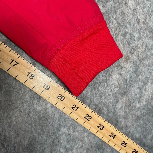 Helly Hansen Jacket Womens Large Red Bomber Logo Lined Casual Rain Coat - Picture 13 of 17