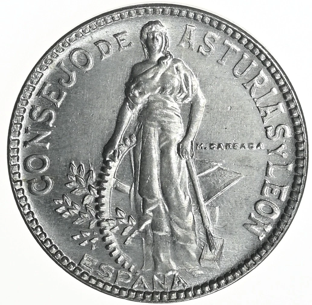 Peseta Uncertified 1937 Year Spanish Coins for sale | eBay