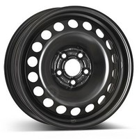 "Felge Stahl FüR Volkswagen Polo 5,5J15 \" 5X100 40 57,10 Alcar 4055 Black"