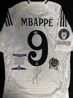 Adidas Real Madrid Kylian Mbappé Signed #9 Soccer Jersey BAS/Beckett COA UCL