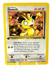 1st Edition Meowth 62/82 - Team Rocket - Common - Pokemon - NM